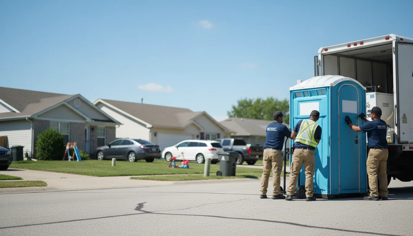 Standard Porta Potty Rentals in Hobart, IN near me